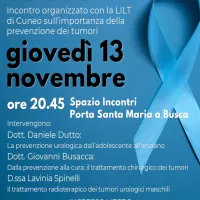 Novembre Azzurro – Mese della prevenzione dei tumori maschili